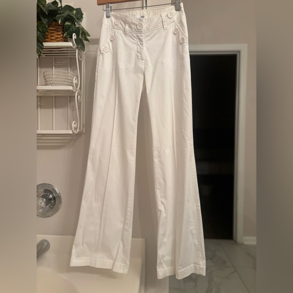 H&M Cream Trousers